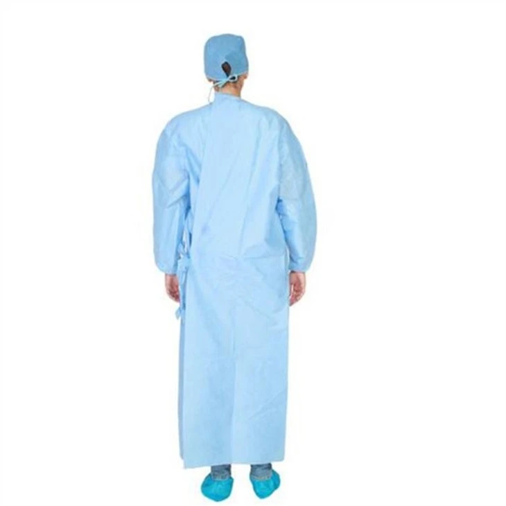 Breathable Disposable Surgical Gowns With Knitted Cuffs factory